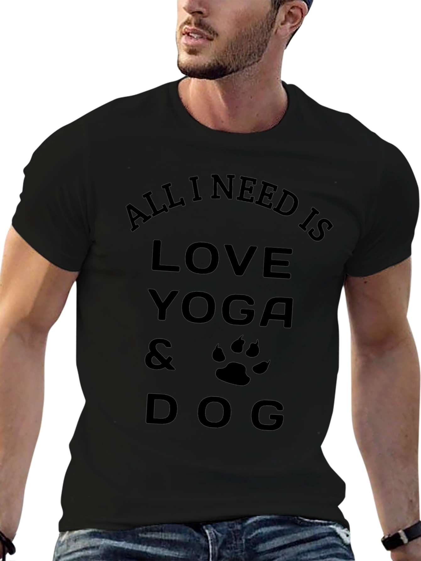Love Yoga & Dog T-Shirt