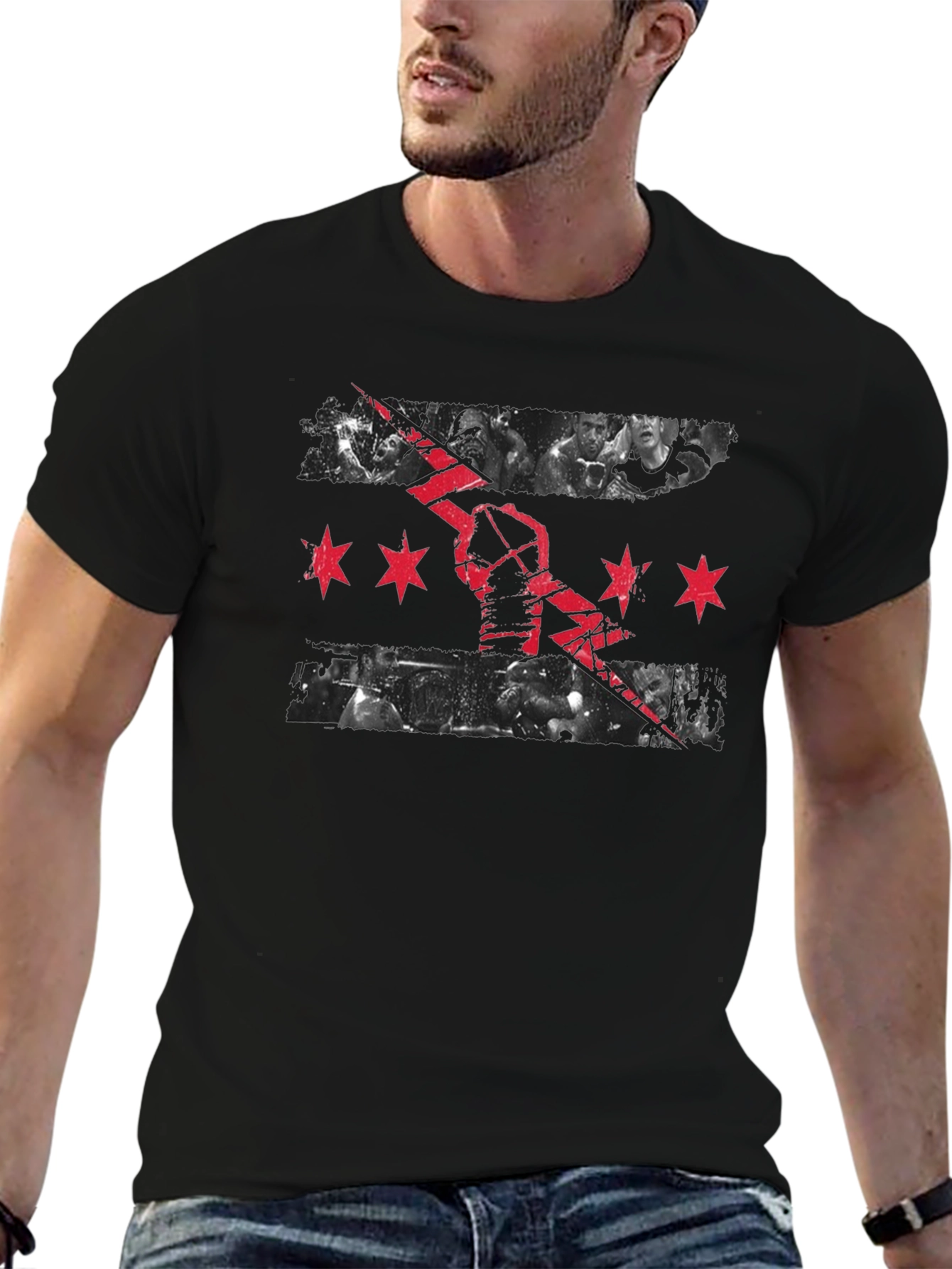Chicago Flag Zombie T-Shirt