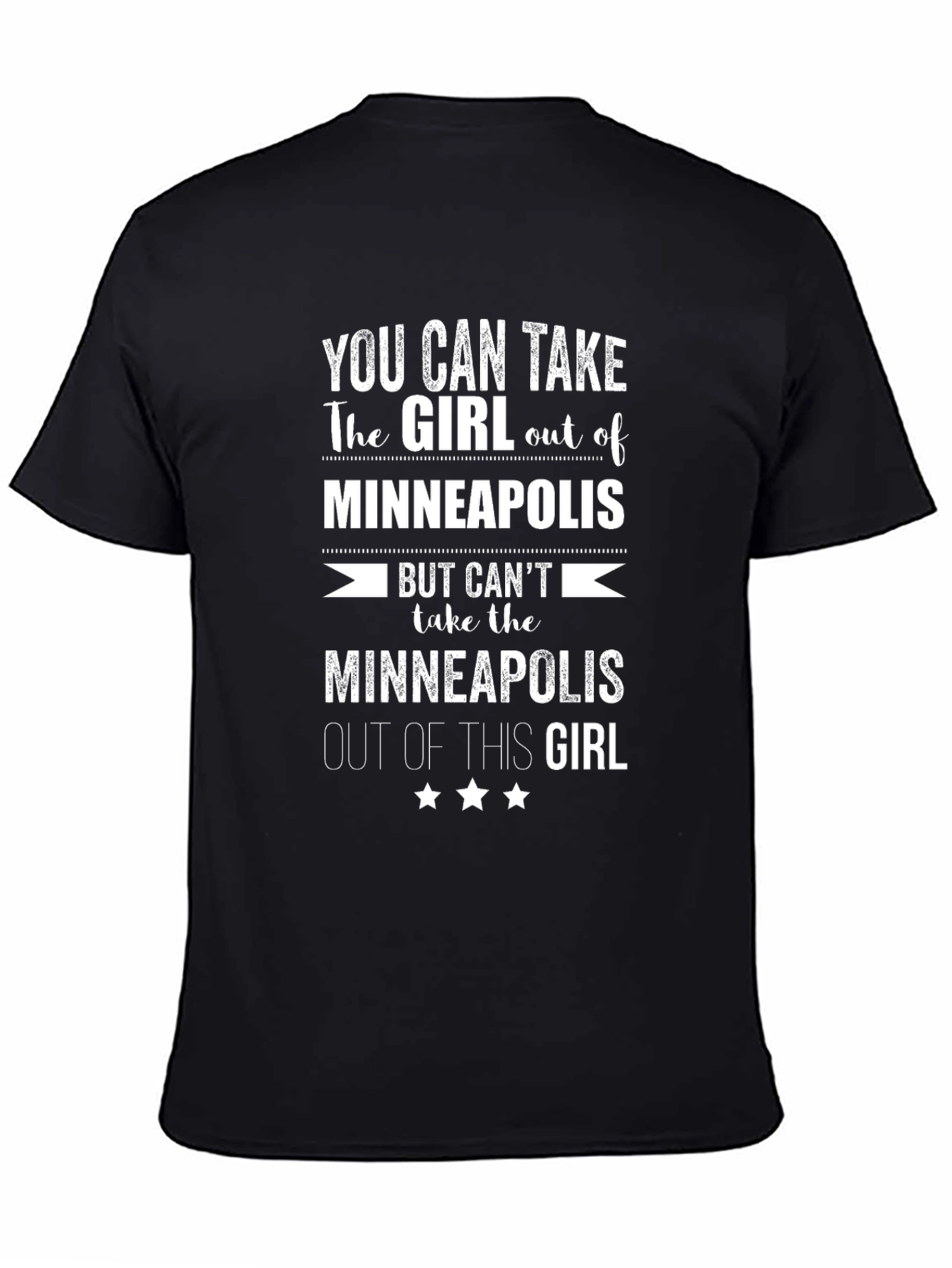 Minneapolis Girl T-Shirt - City Pride Tee