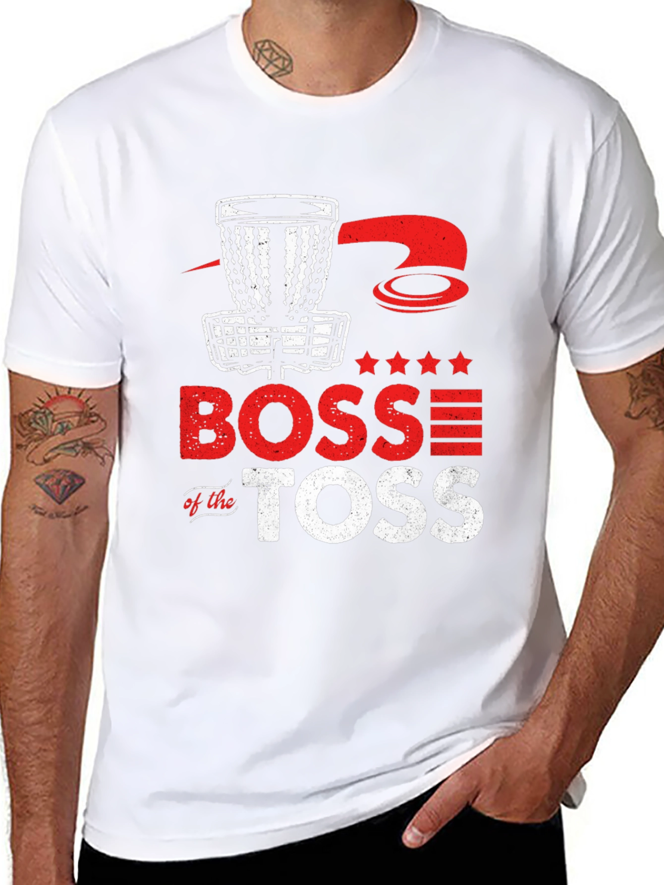 Boss of the Toss Disc Golf T-Shirt