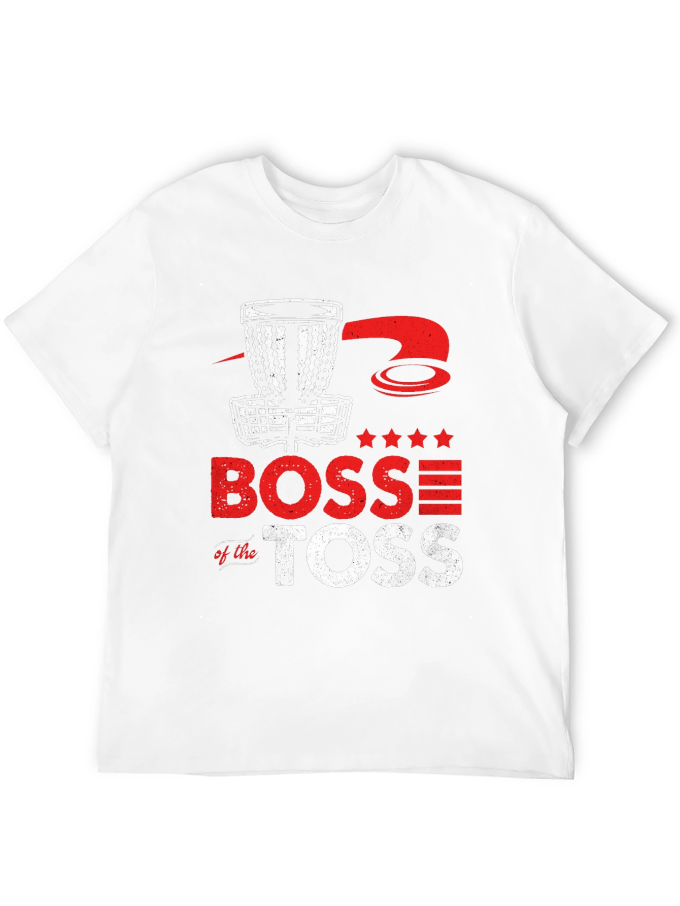 Boss of the Toss Disc Golf T-Shirt