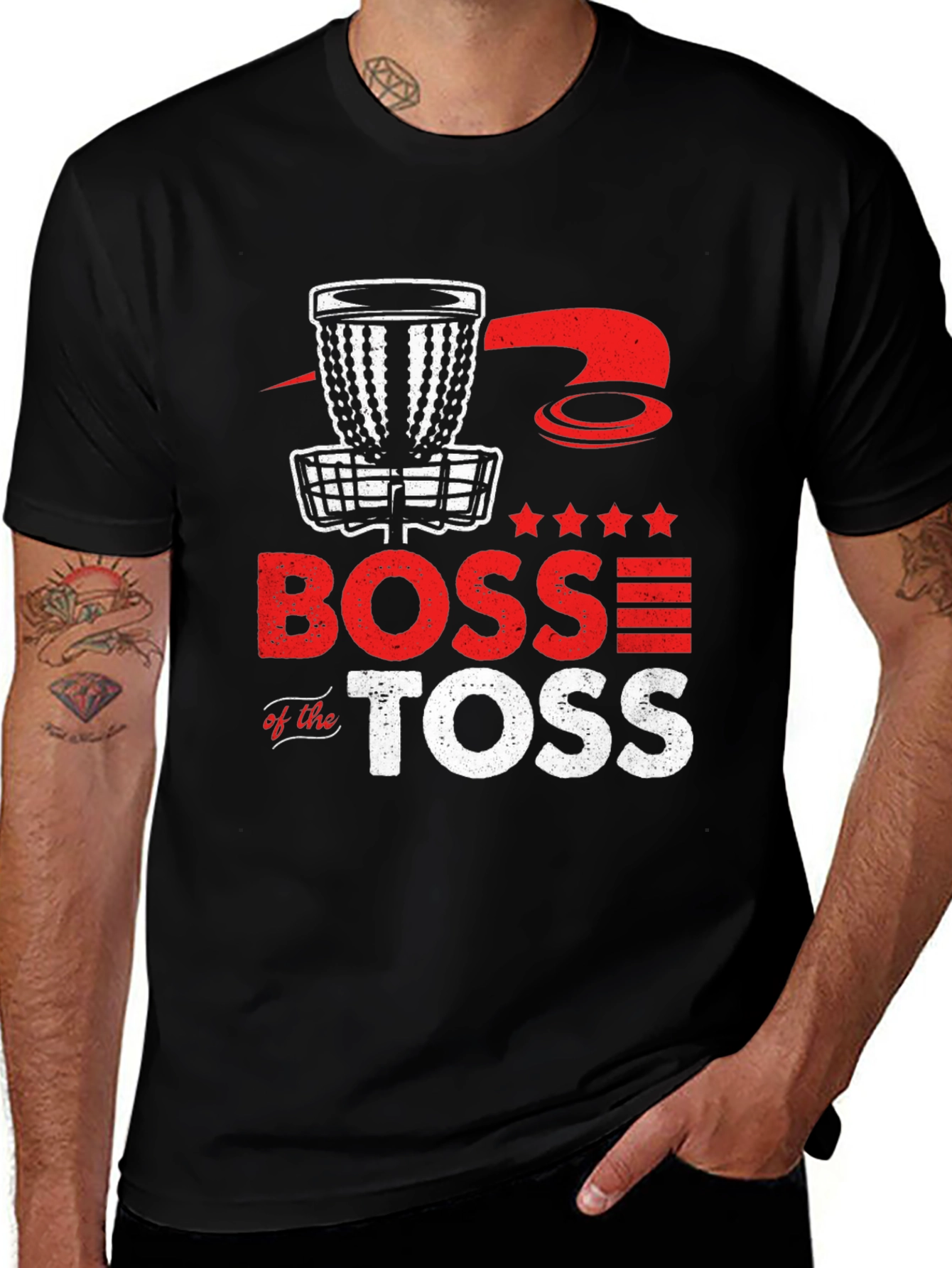 Boss of the Toss Disc Golf T-Shirt