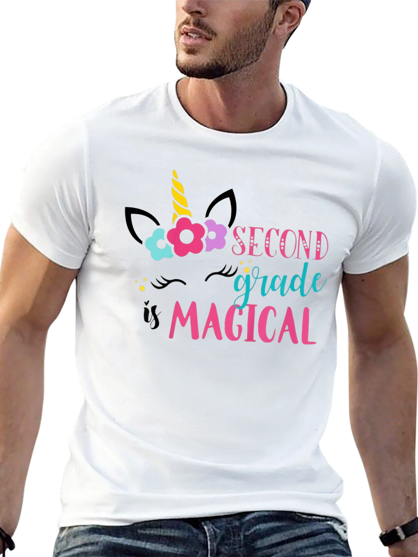 Magical Second Grade Unicorn T-Shirt