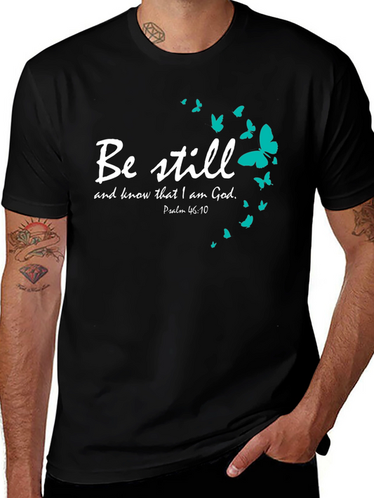 Be Still Butterfly Graphic Tee