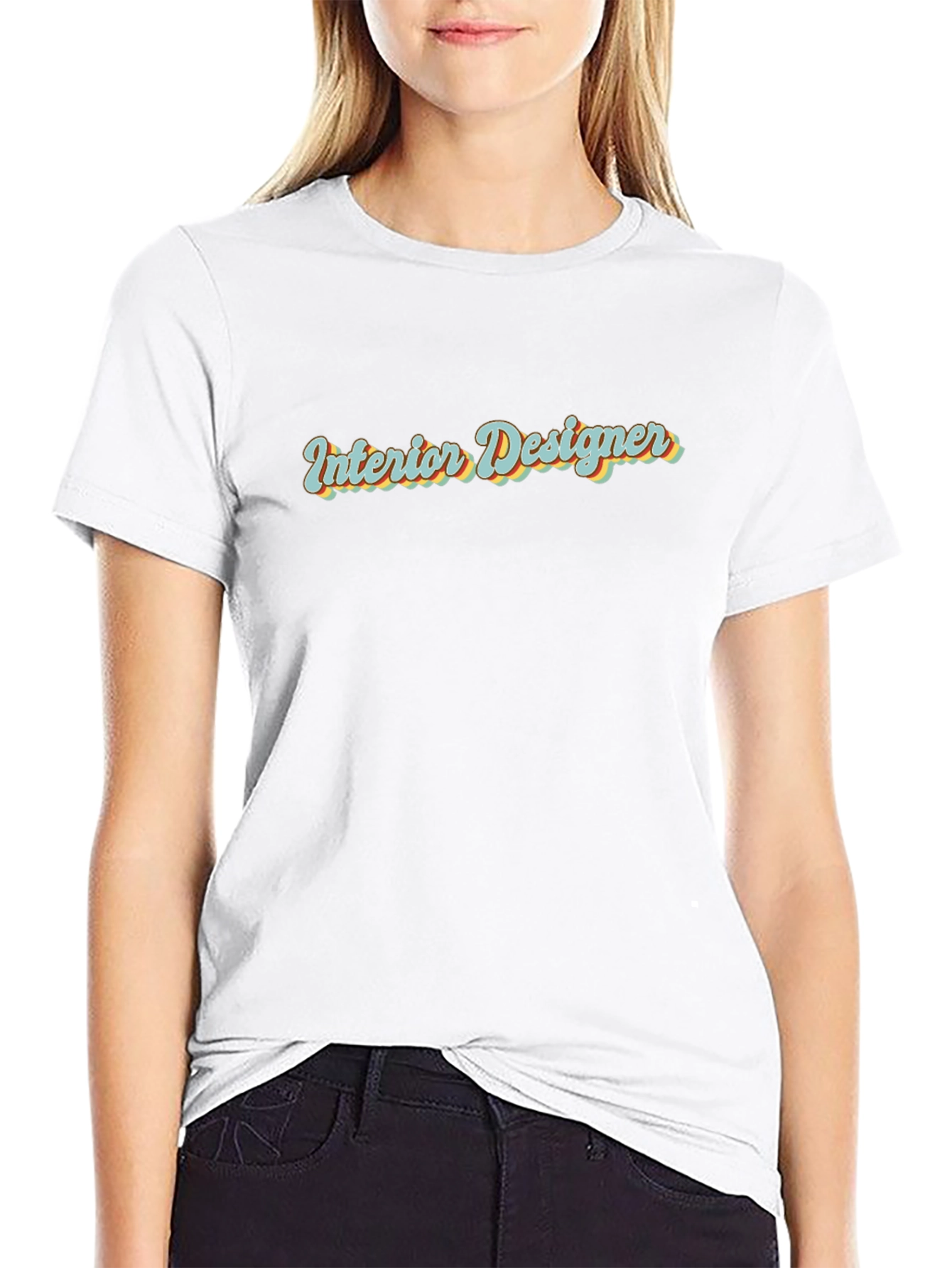 Retro Interior Designer Graphic T-Shirt
