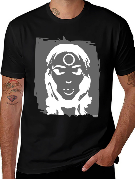 Black Graphic Tee - Third Eye Woman