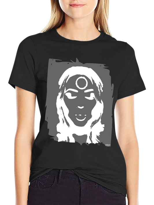 Black Graphic Tee - Third Eye Woman