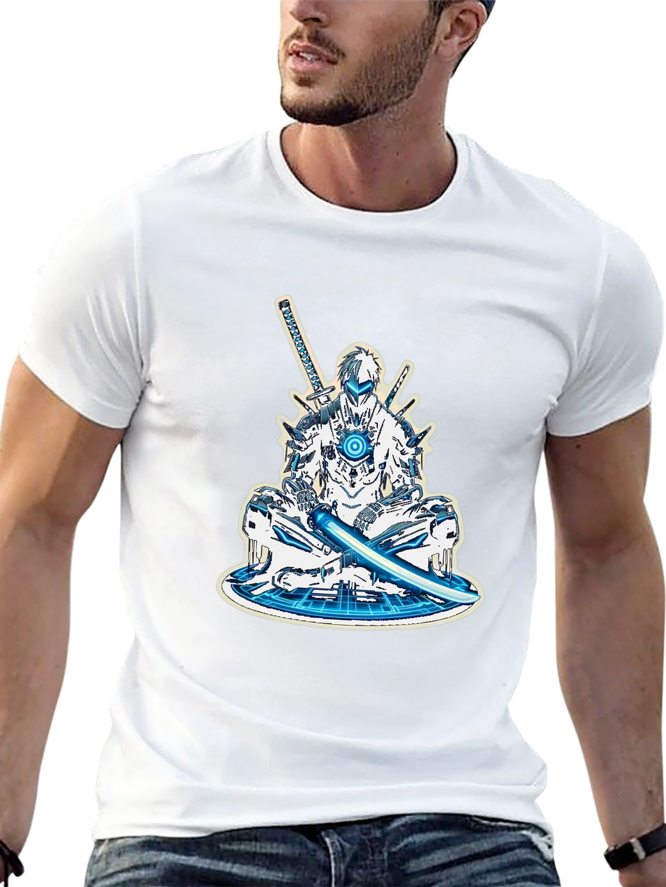Cyber Ninja Graphic Tee