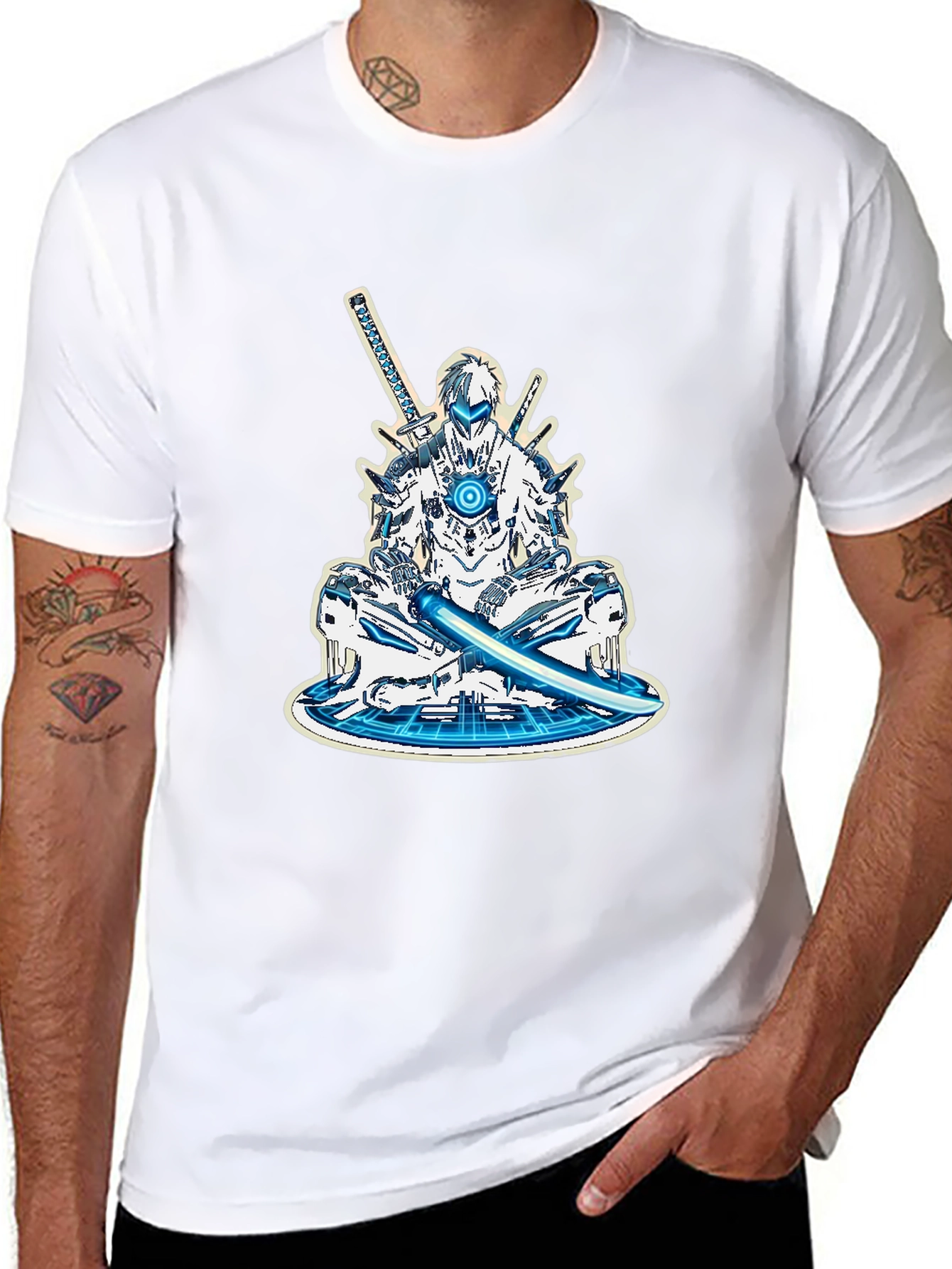 Cyber Ninja Graphic Tee
