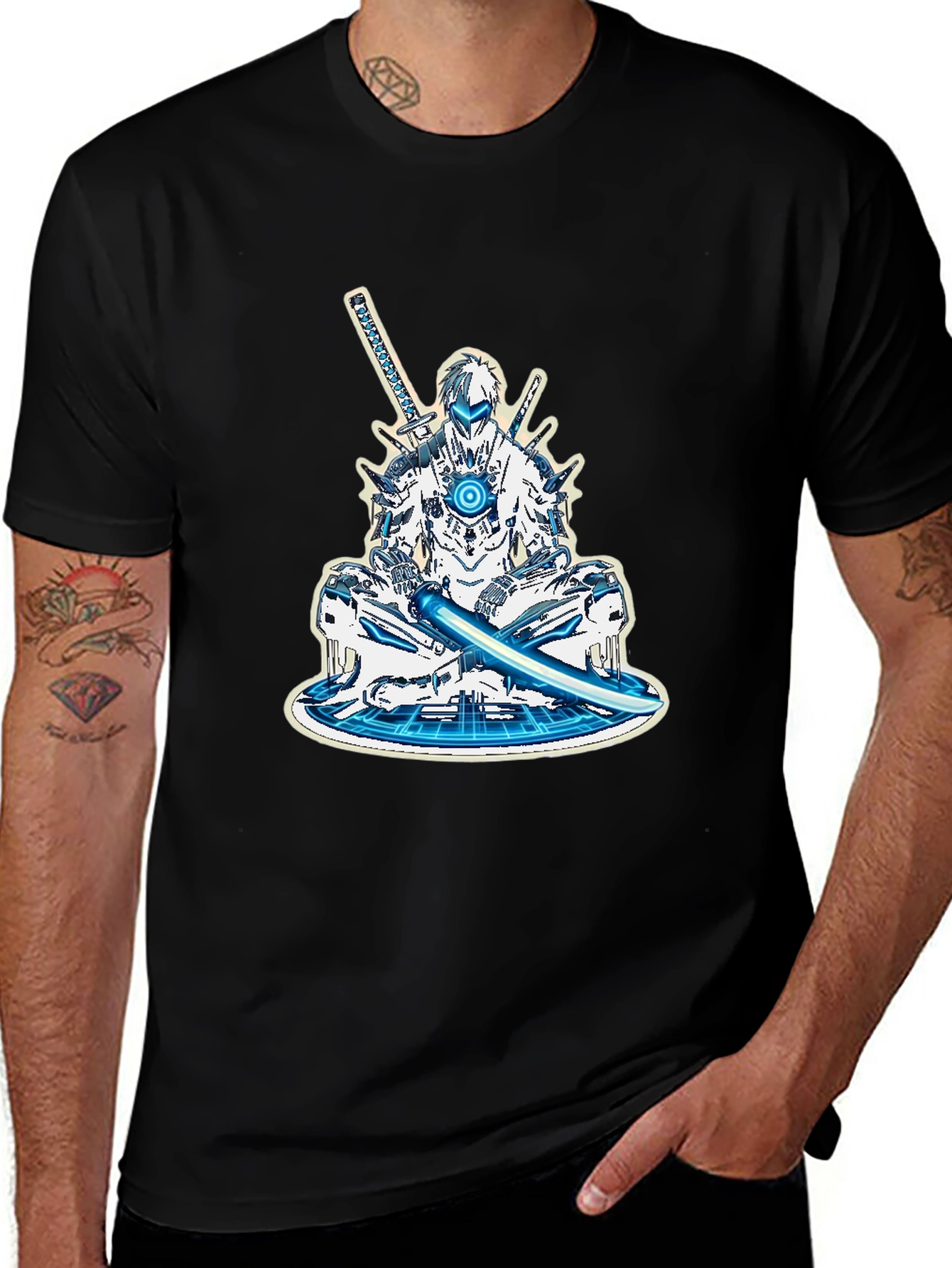 Cyber Ninja Graphic Tee