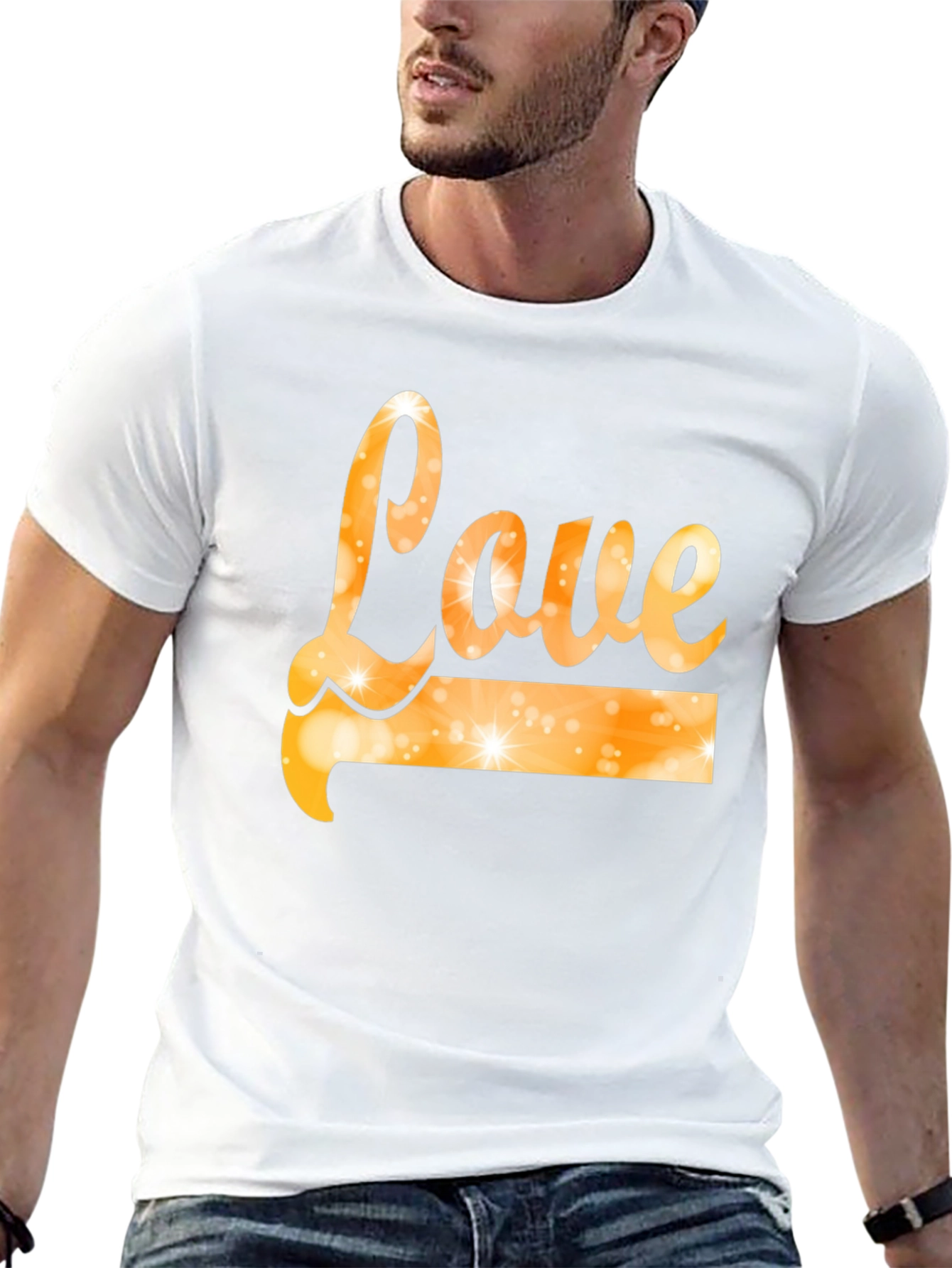 Love Graphic Black T-Shirt