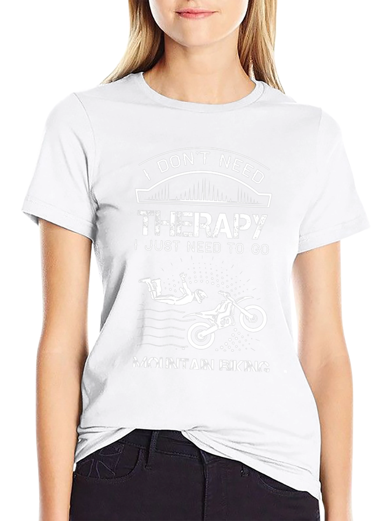 Mountain Biking Therapy T-Shirt