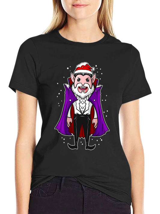 Festive Vampire Graphic Tee