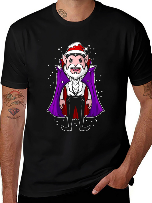 Festive Vampire Graphic Tee
