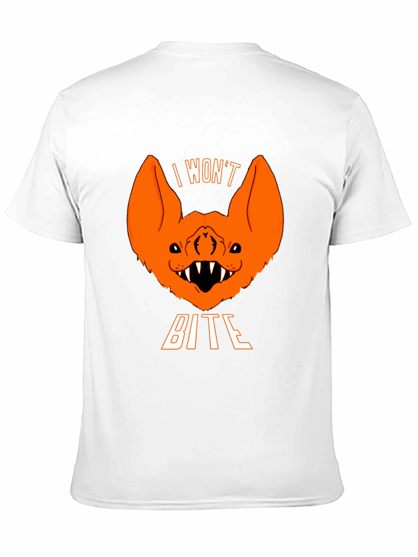 Halloween Bat T-Shirt - I Wont Bite