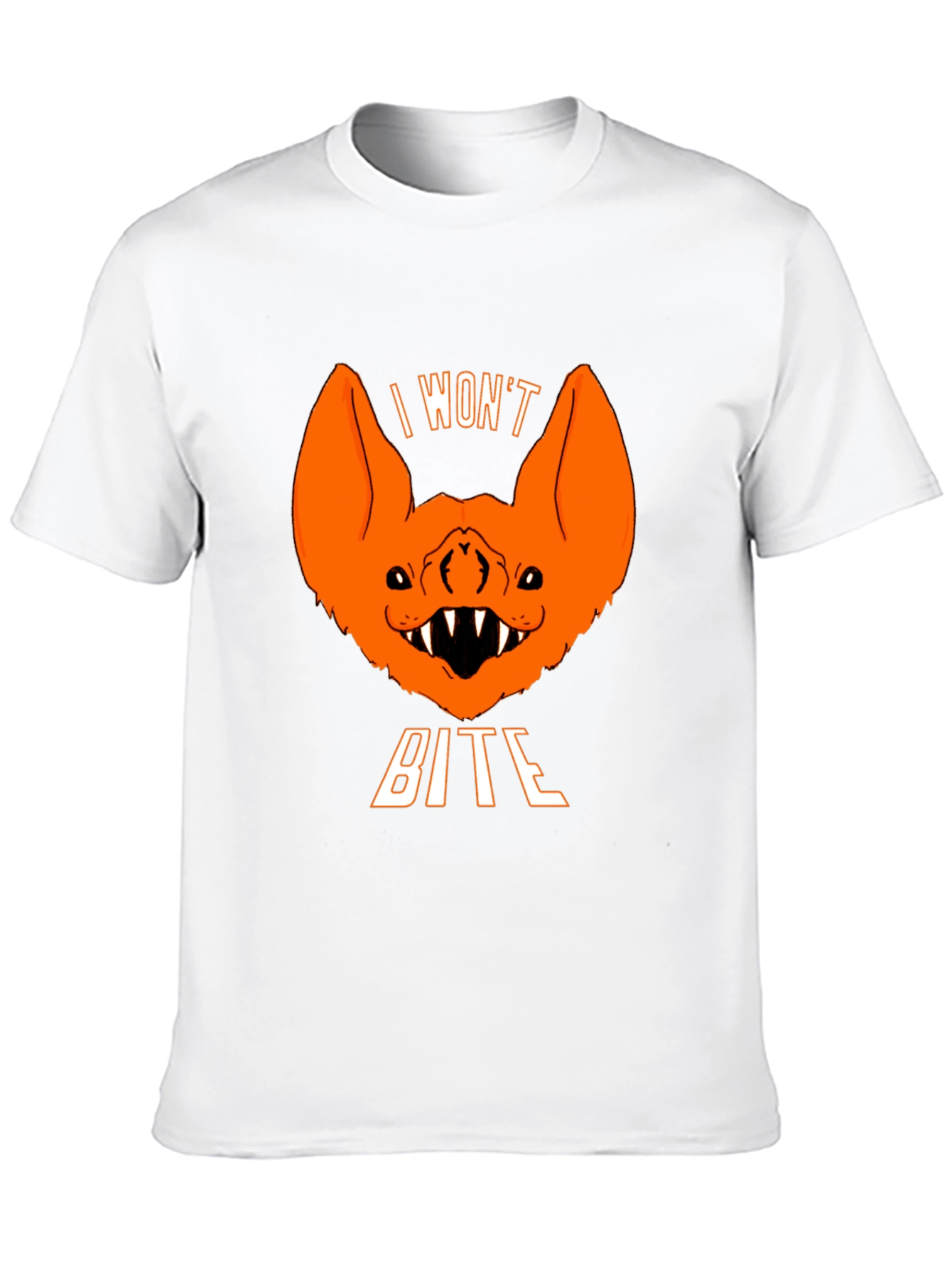 Halloween Bat T-Shirt - I Wont Bite