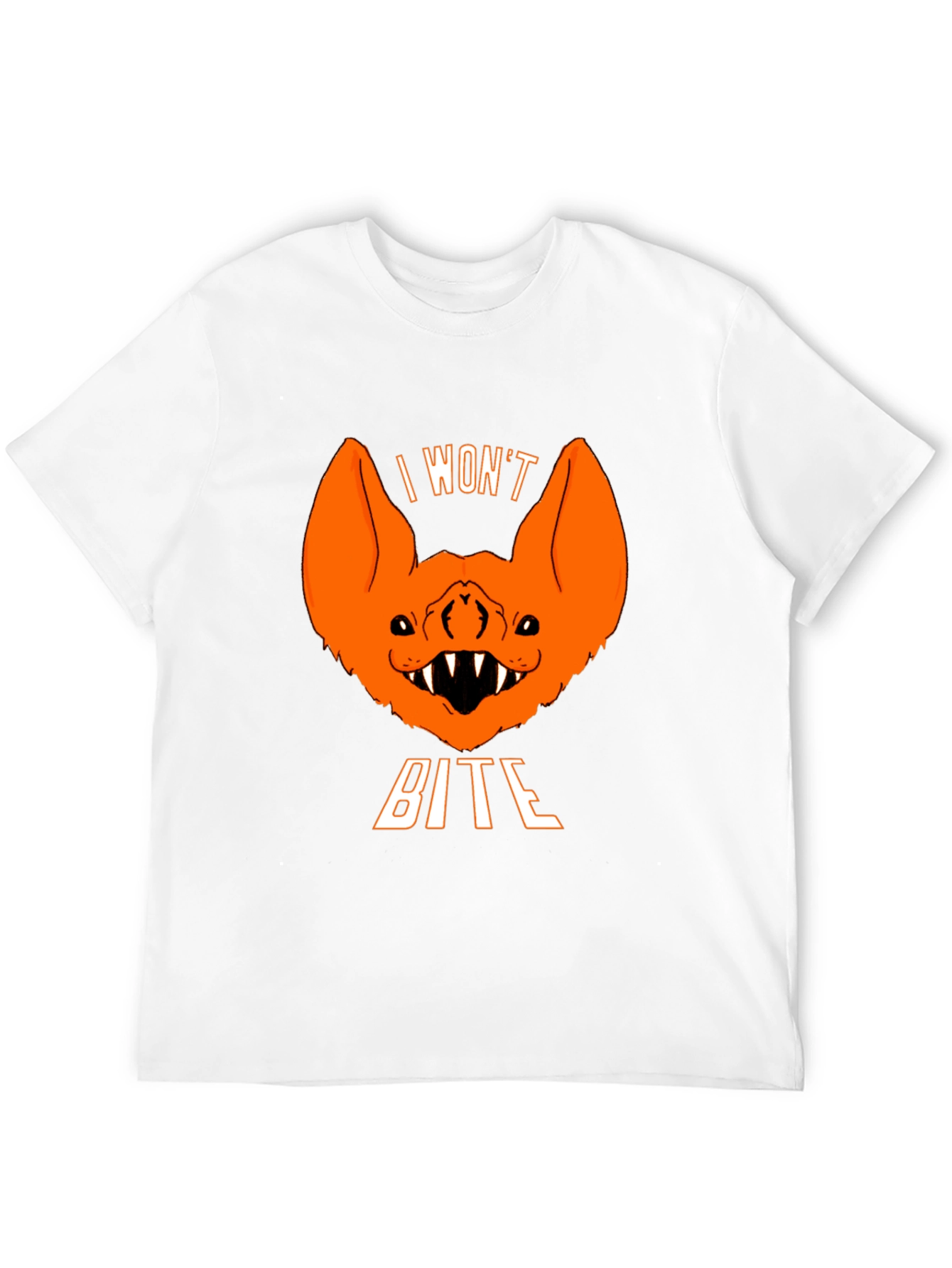 Halloween Bat T-Shirt - I Wont Bite