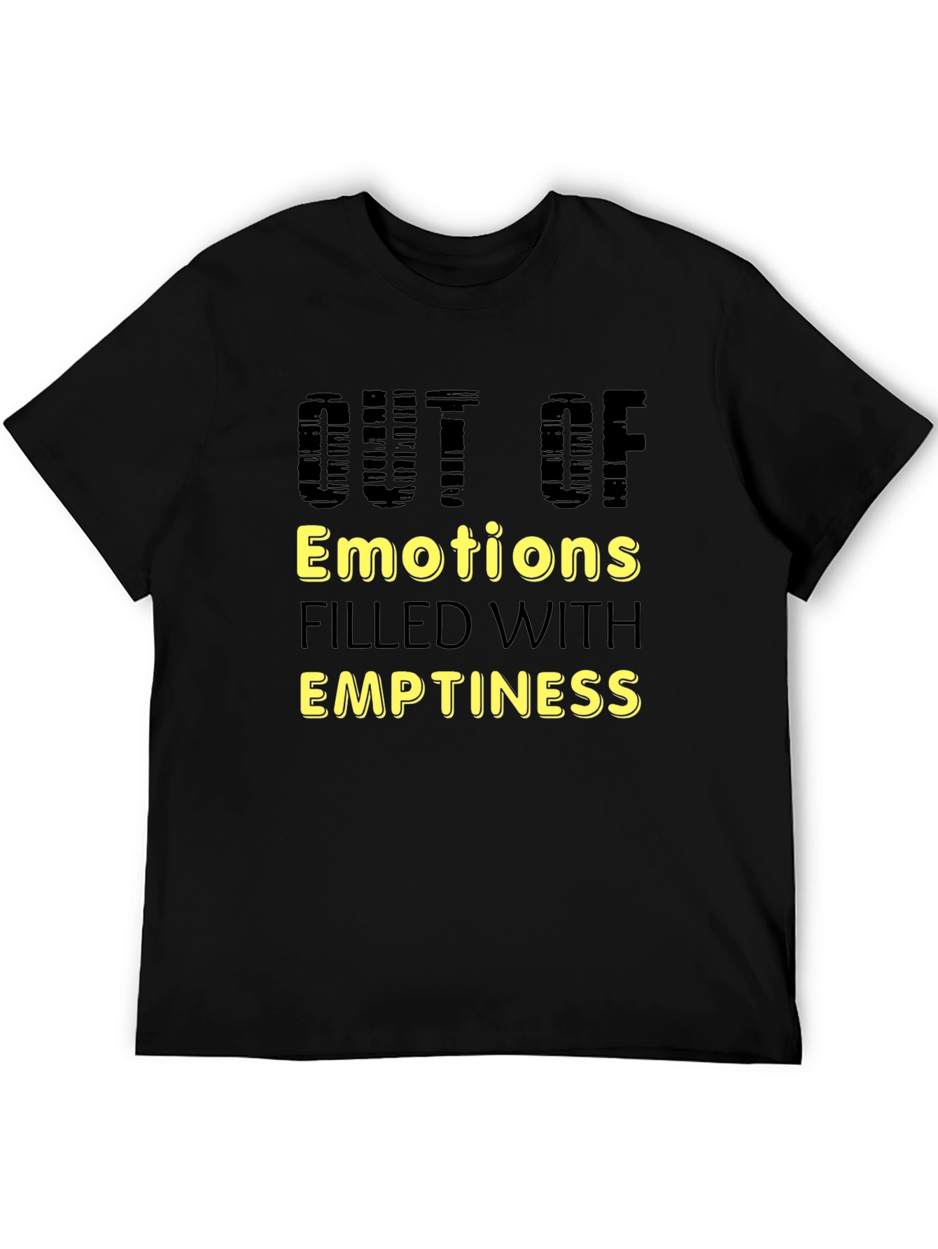 Out of Emotions Mens Graphic T-Shirt