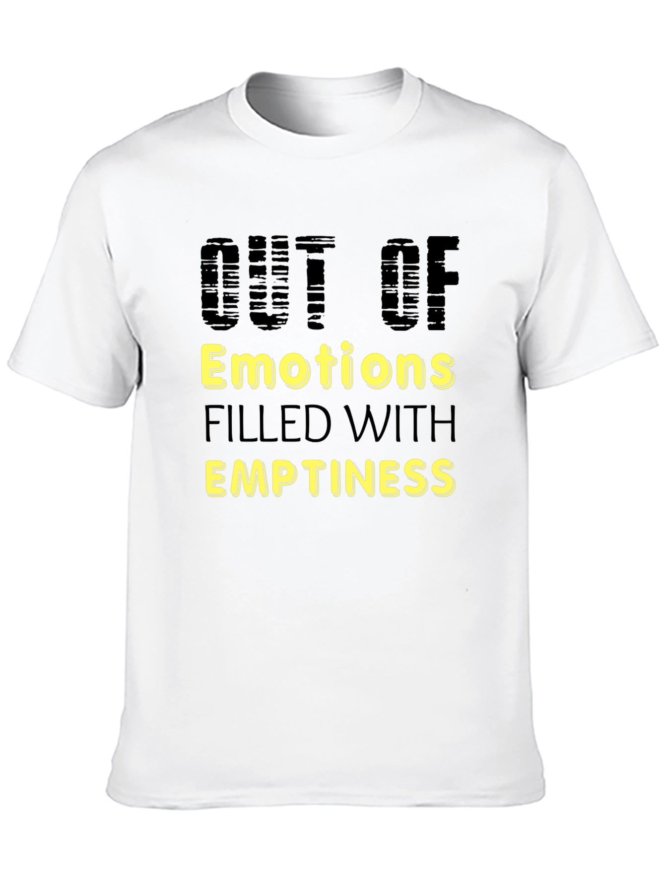 Out of Emotions Mens Graphic T-Shirt