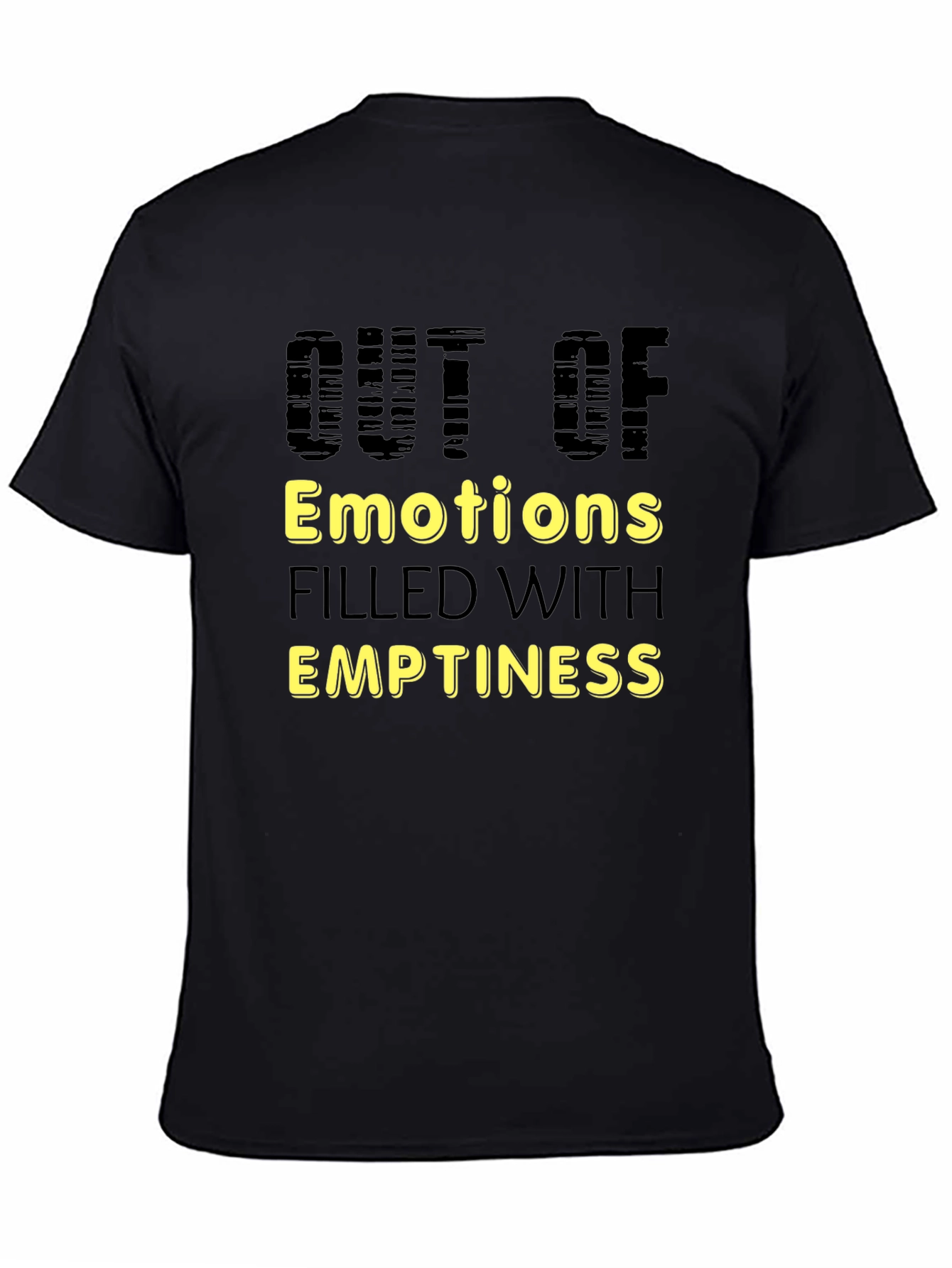 Out of Emotions Mens Graphic T-Shirt