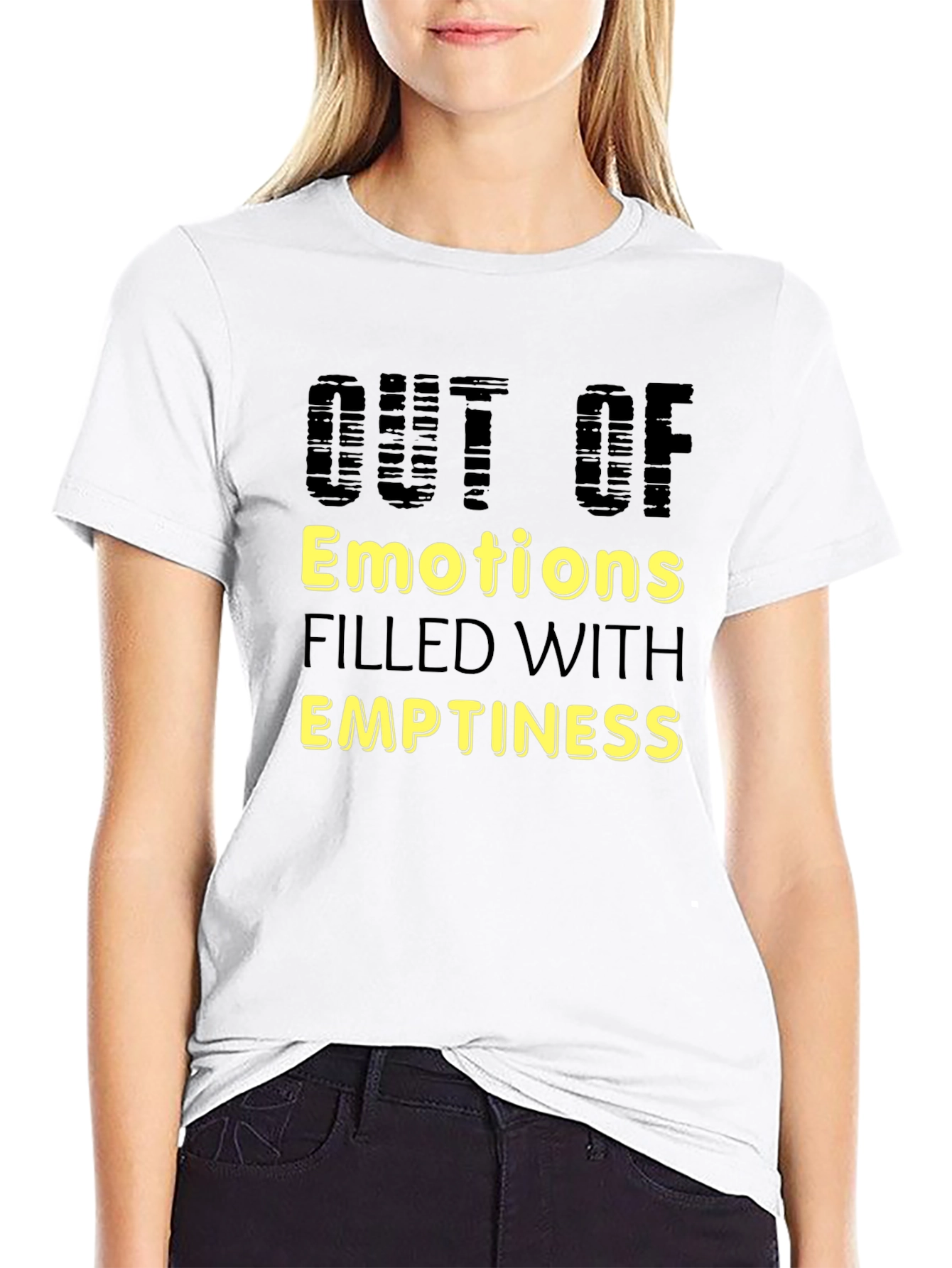 Out of Emotions Mens Graphic T-Shirt