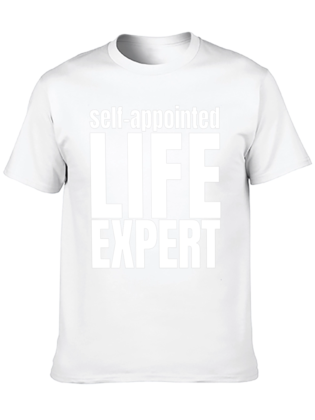 Self-Appointed Life Expert Graphic Tee - Black