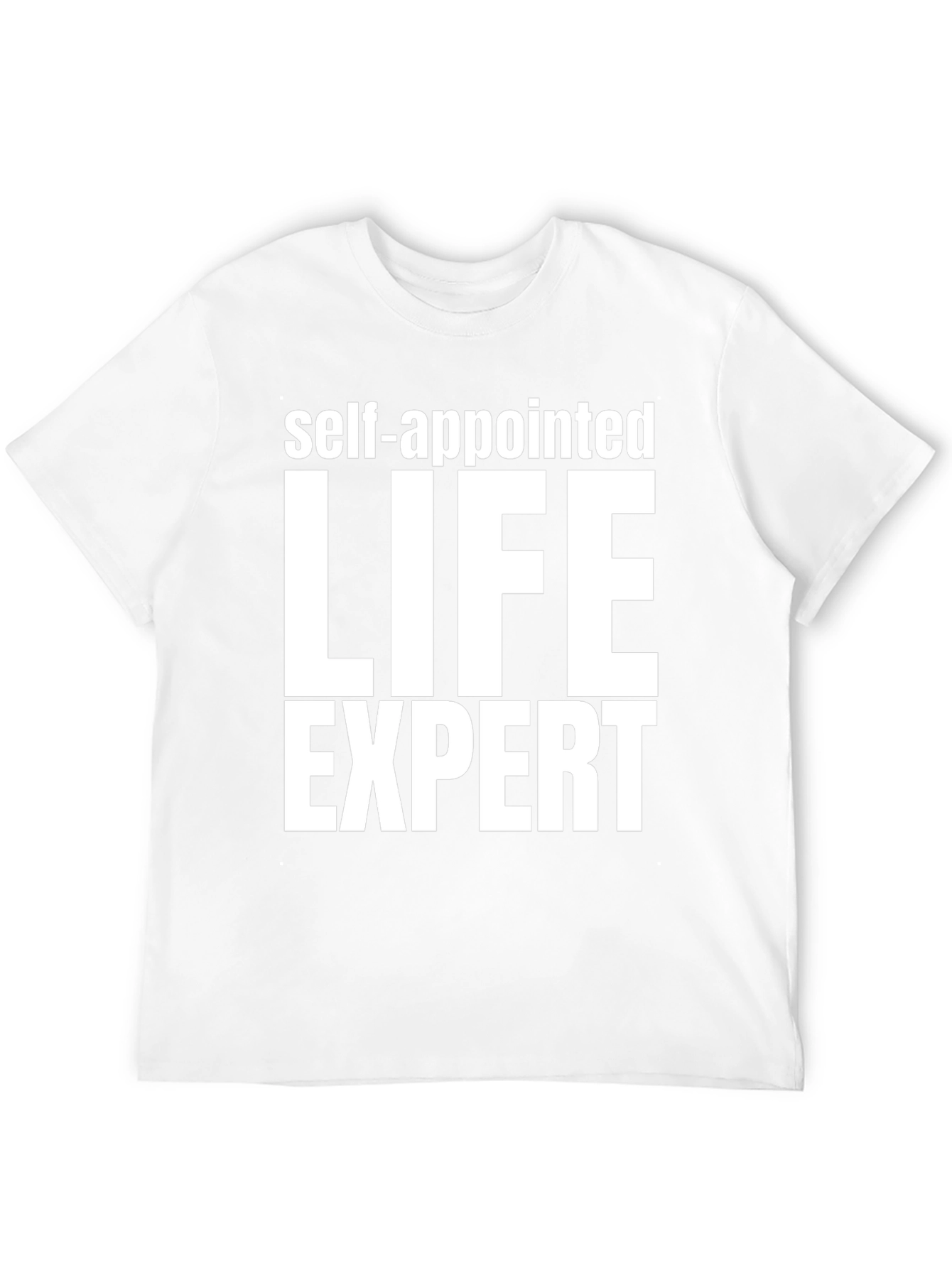 Self-Appointed Life Expert Graphic Tee - Black