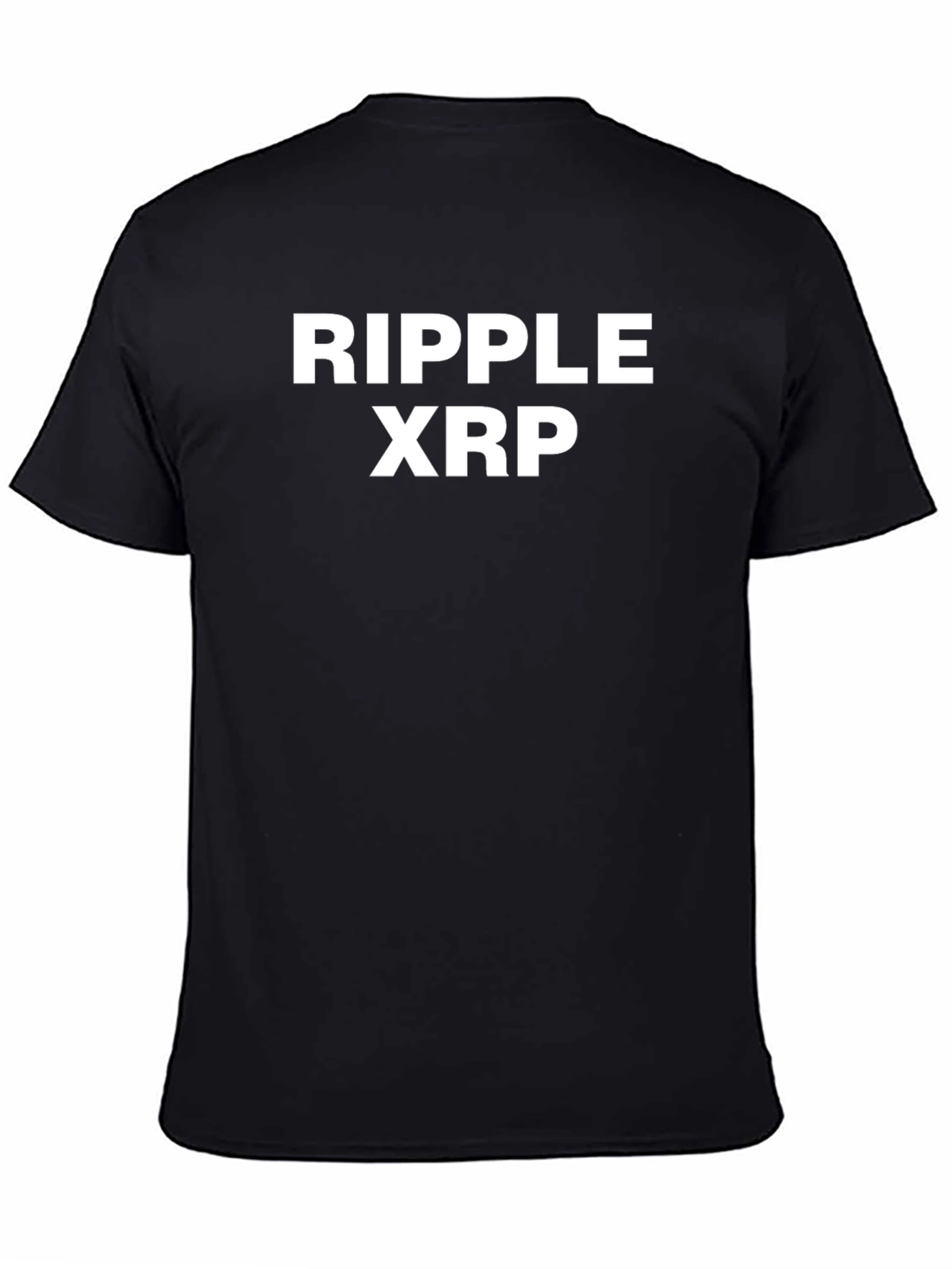Ripple XRP Crypto T-Shirt - Black