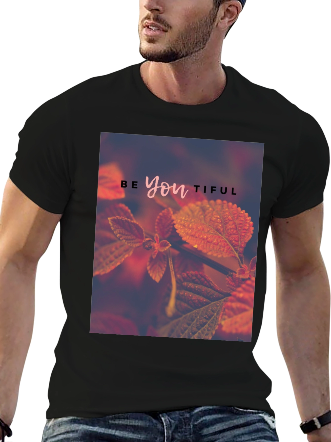 Be-YOU-tiful Graphic Tee - Stylish Comfort
