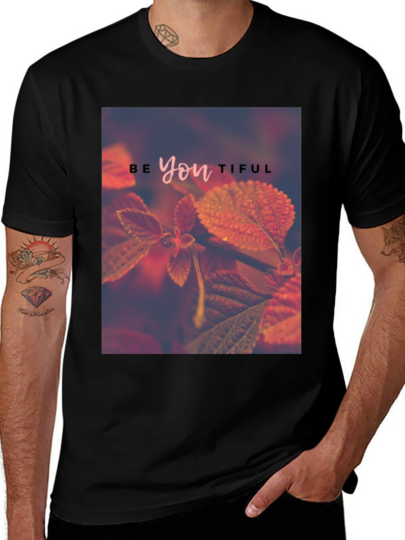 Be-YOU-tiful Graphic Tee - Stylish Comfort