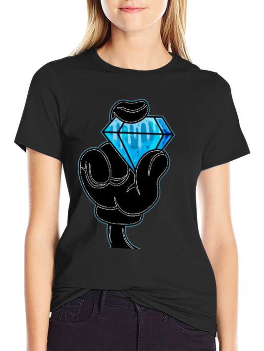 Diamond Hand Graphic T-Shirt