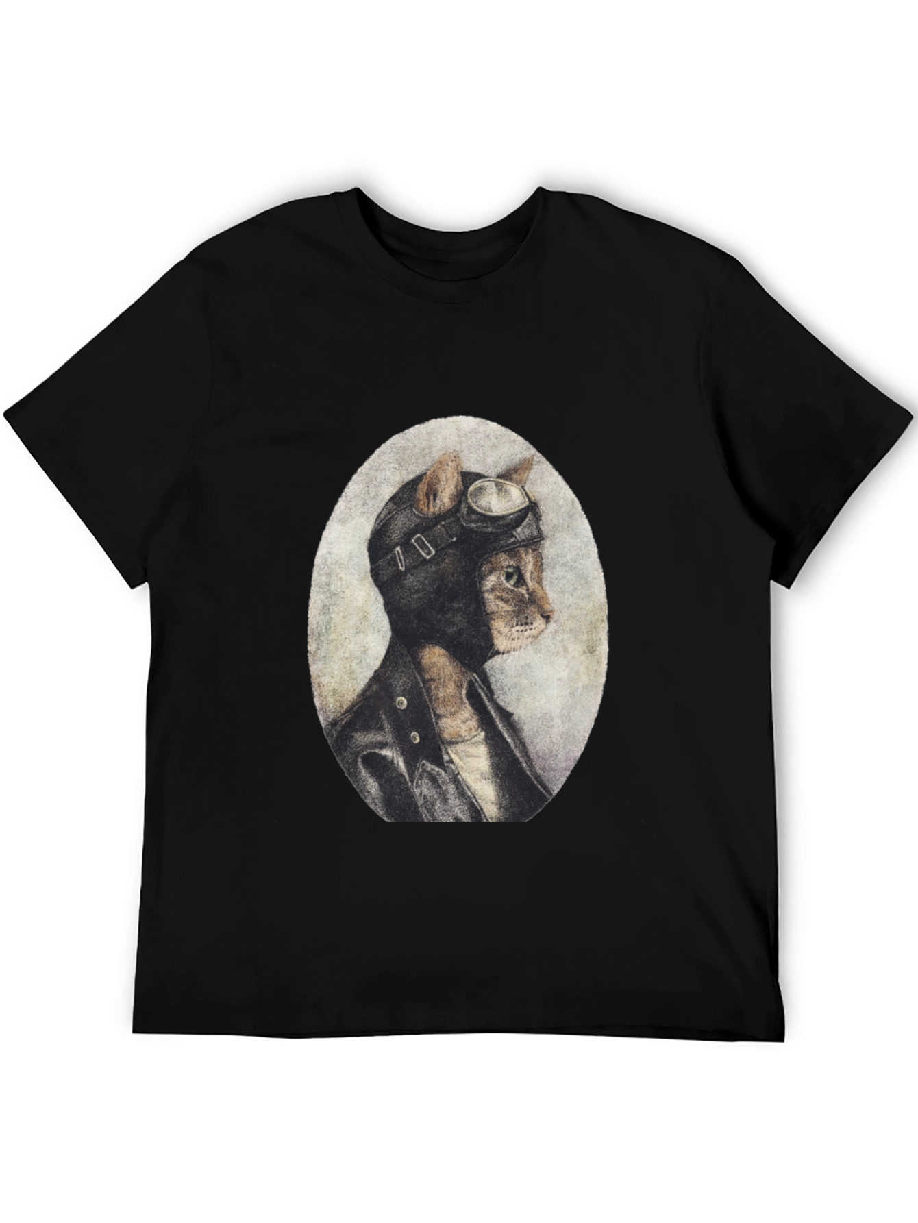 Pilot Cat T-Shirt - Unique Graphic Tee