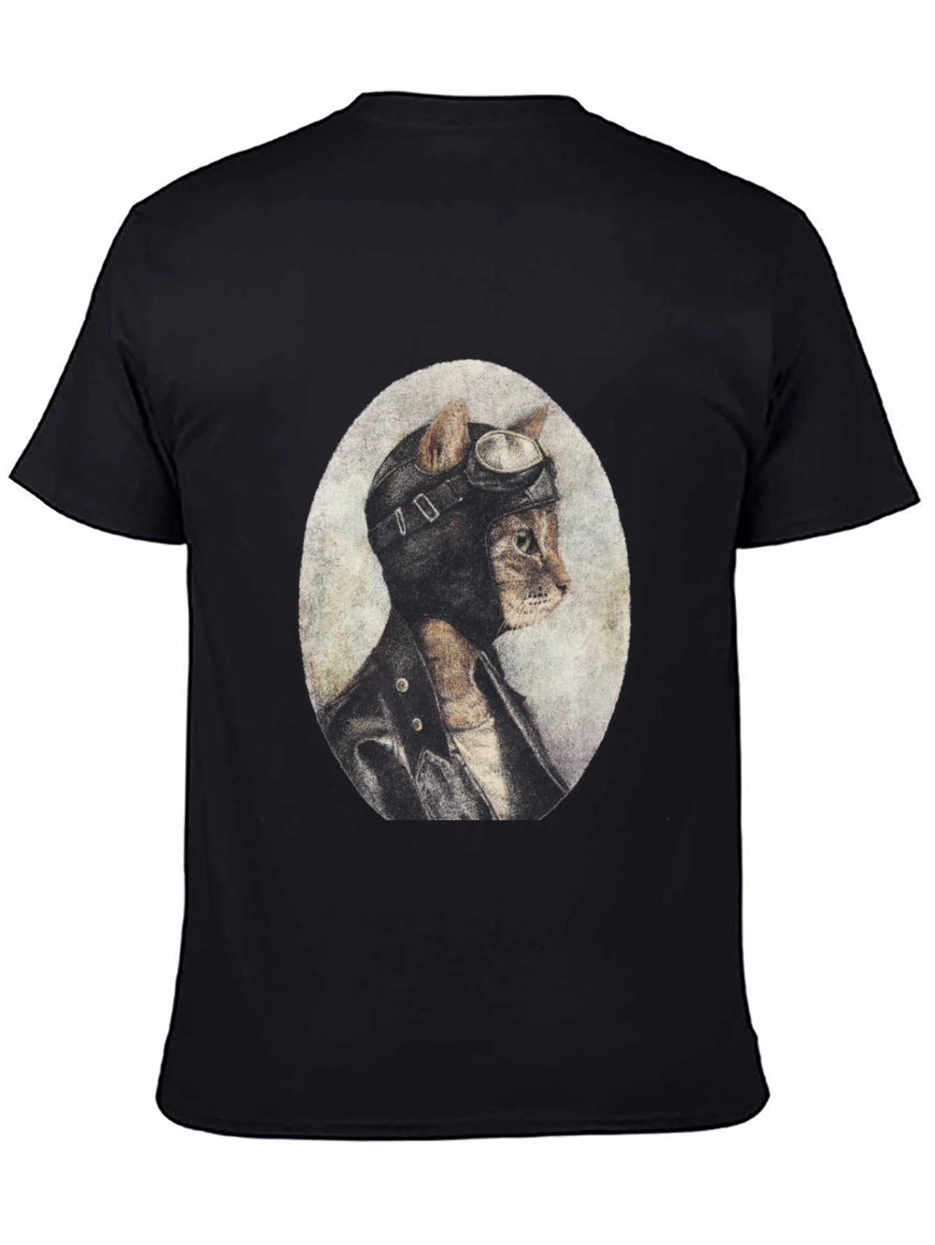 Pilot Cat T-Shirt - Unique Graphic Tee