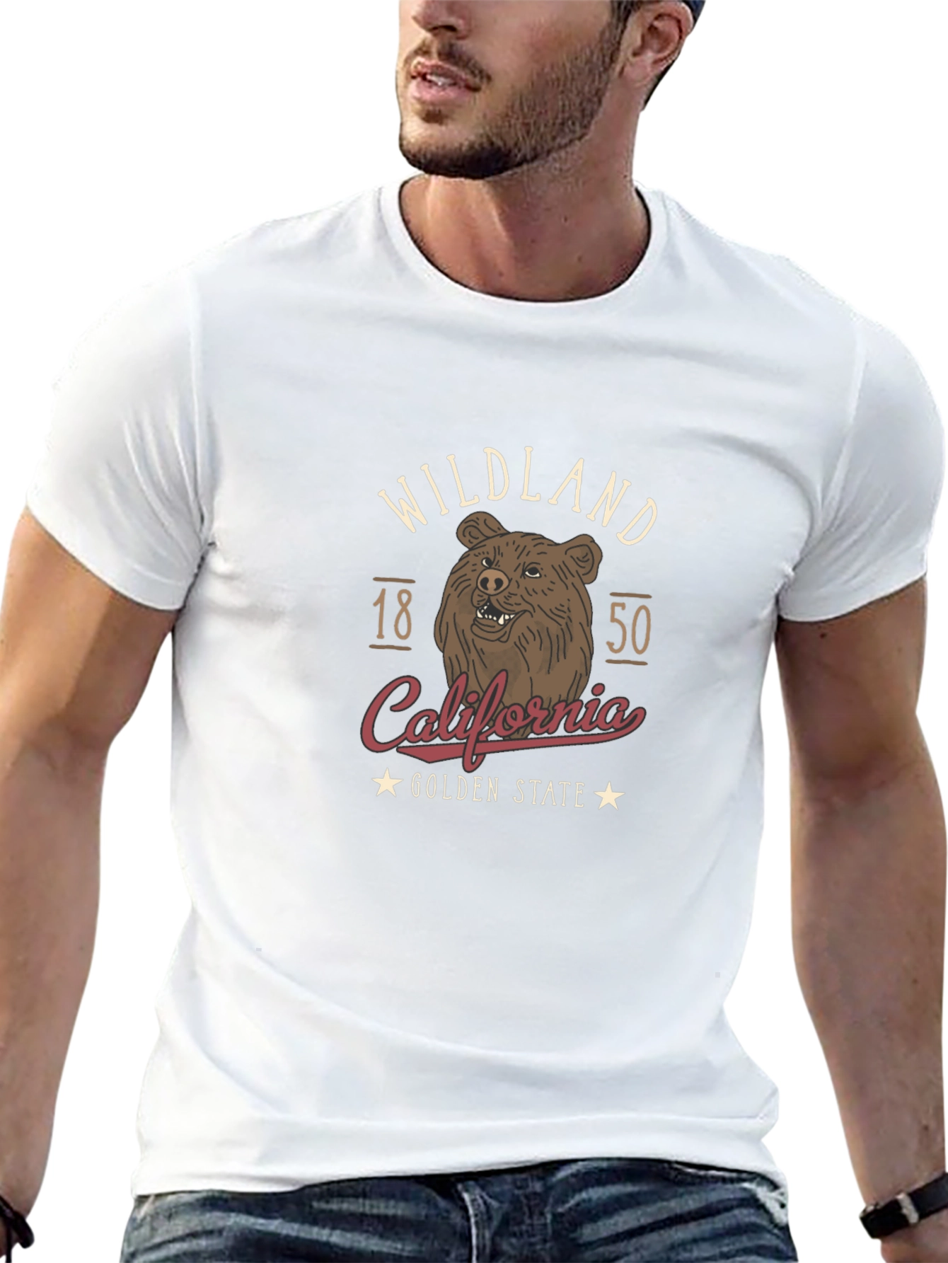 Wildland California Bear Graphic T-Shirt