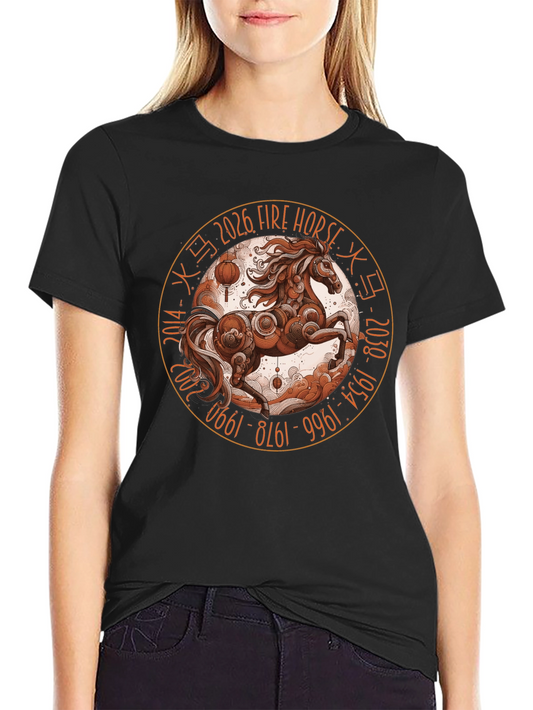 Fire Horse Zodiac T-Shirt