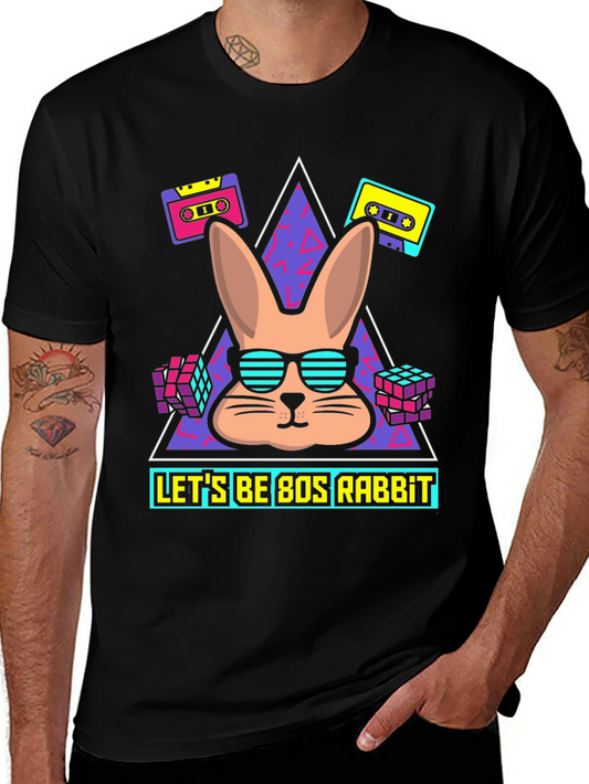 80s Rabbit Graphic Tee