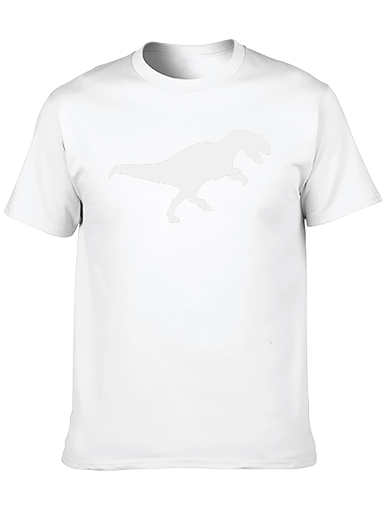 Dino T-Rex Graphic Tee - Black Cotton Comfort