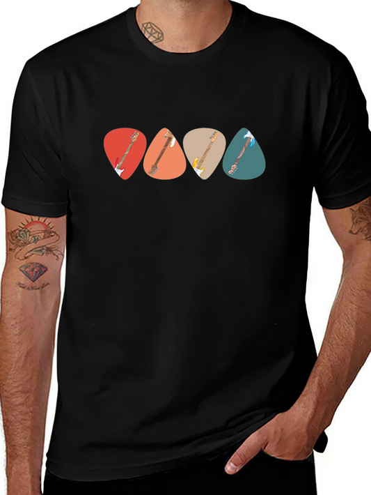 Guitar Pick T-Shirt - Music Lover Tee