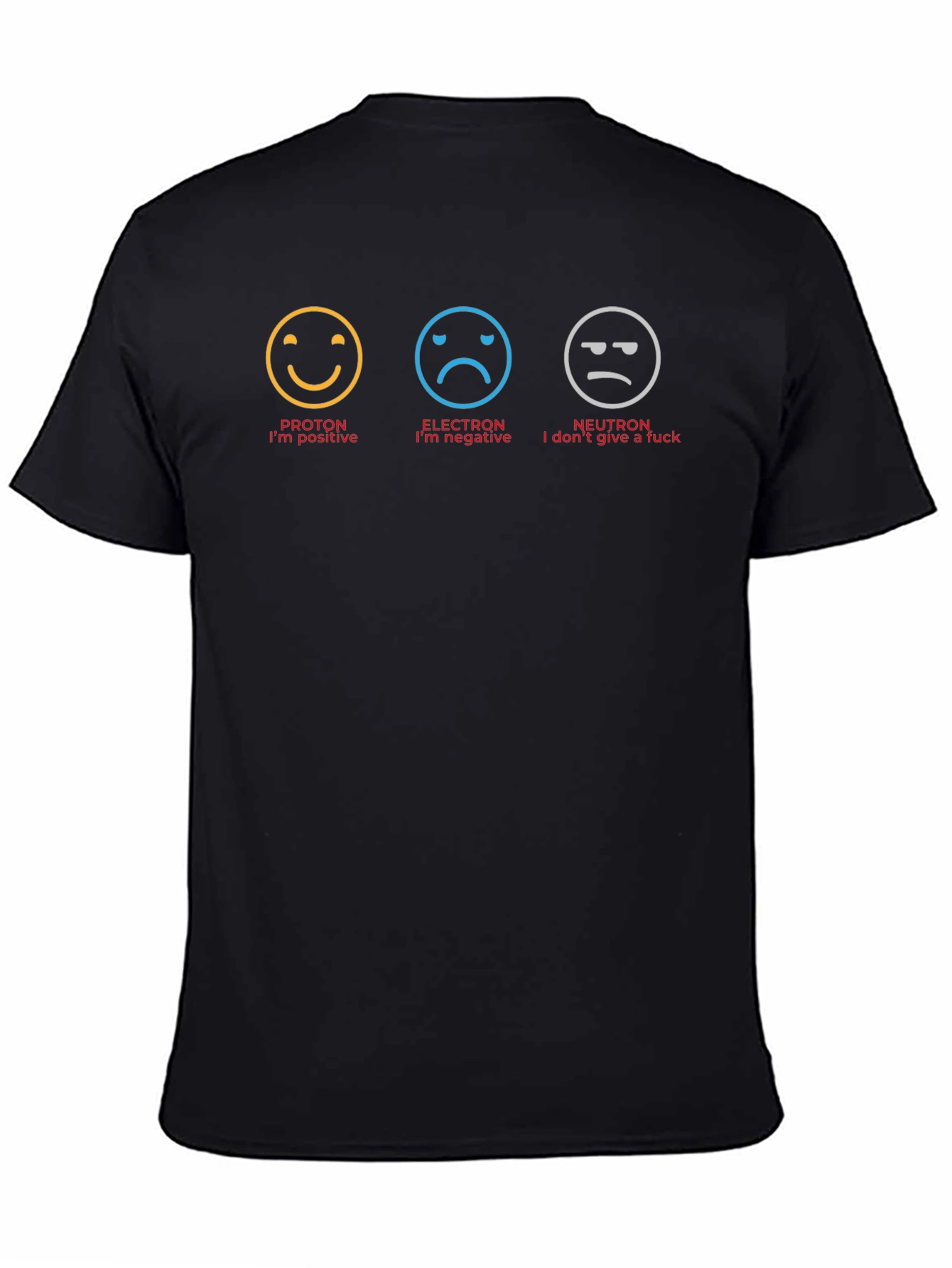 Funny Science T-Shirt: Proton Electron Neutron