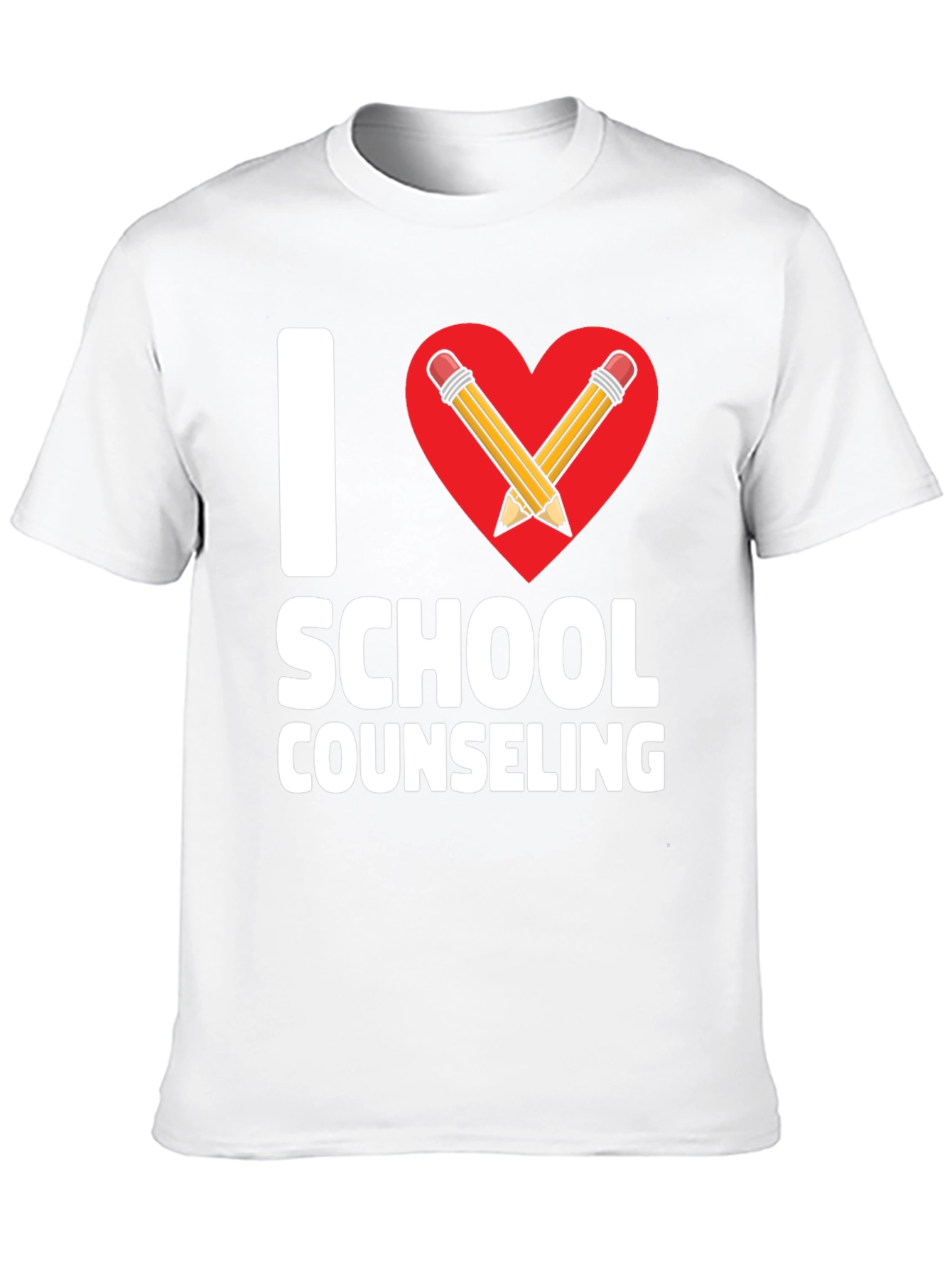 I Heart School Counseling T-Shirt