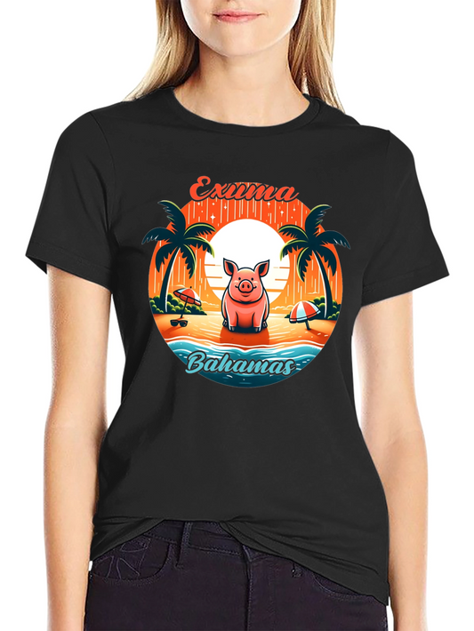 Exuma Bahamas Pig T-Shirt