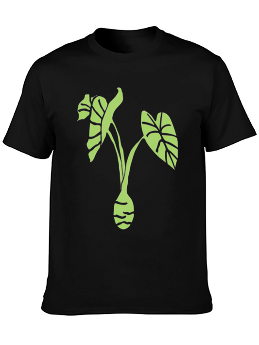 Green Taro Plant Graphic Tee