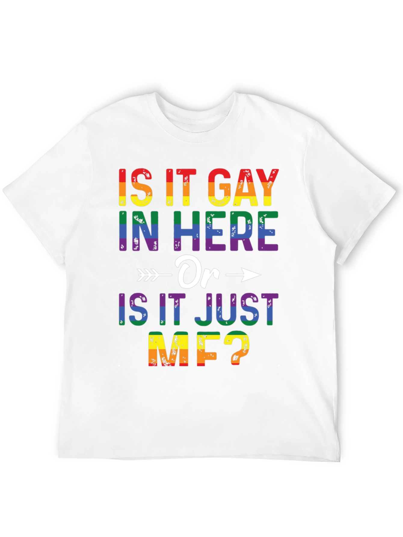 Rainbow Pride T-Shirt - Is It Gay In Here?