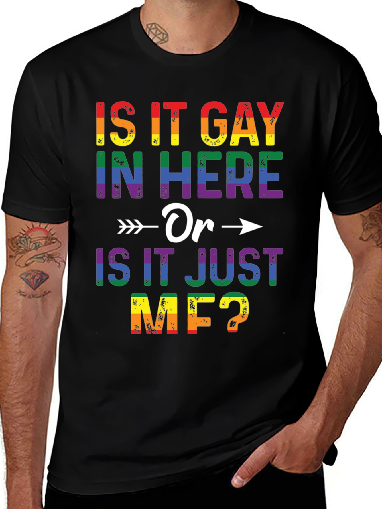 Rainbow Pride T-Shirt - Is It Gay In Here?