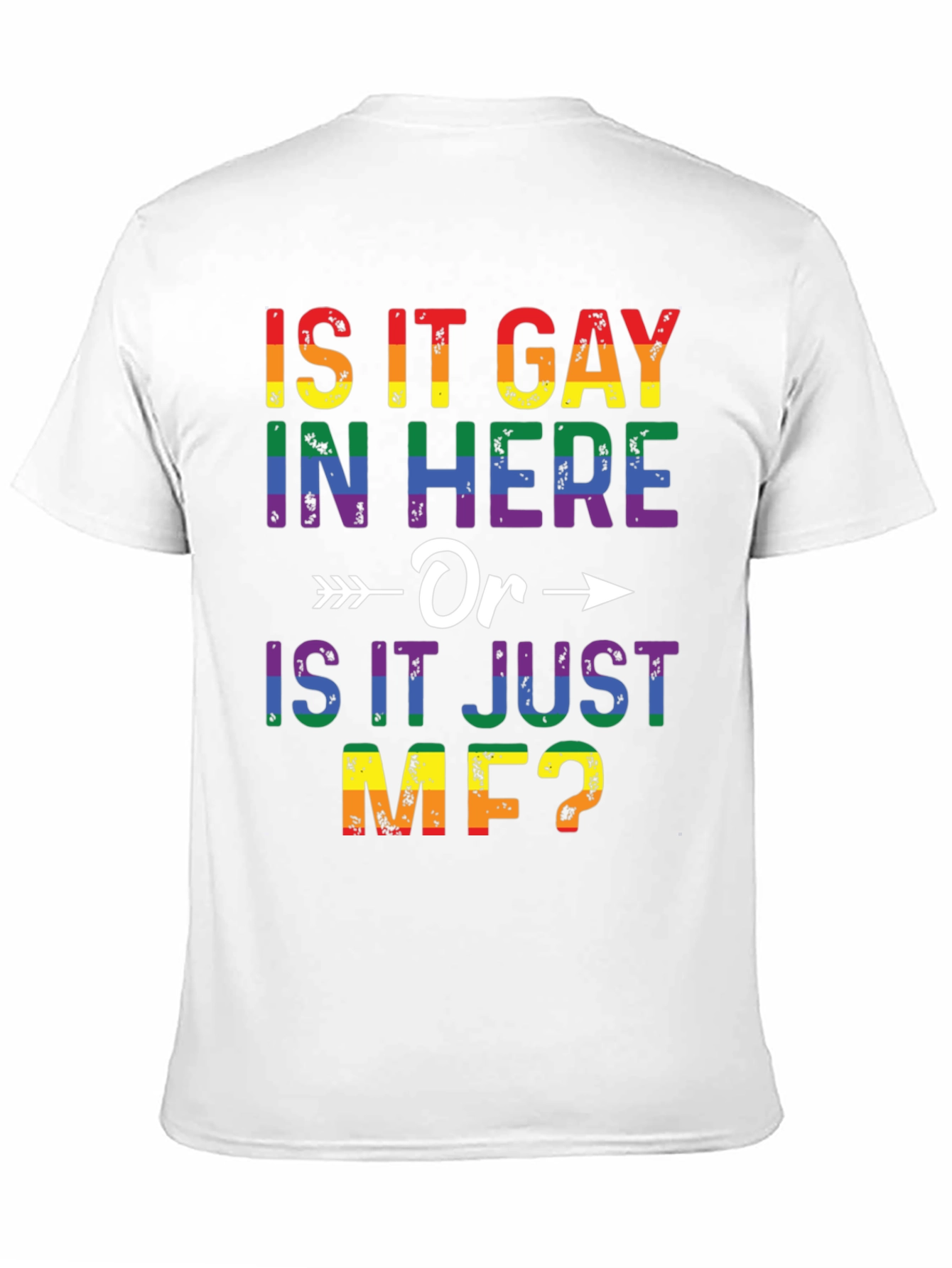 Rainbow Pride T-Shirt - Is It Gay In Here?