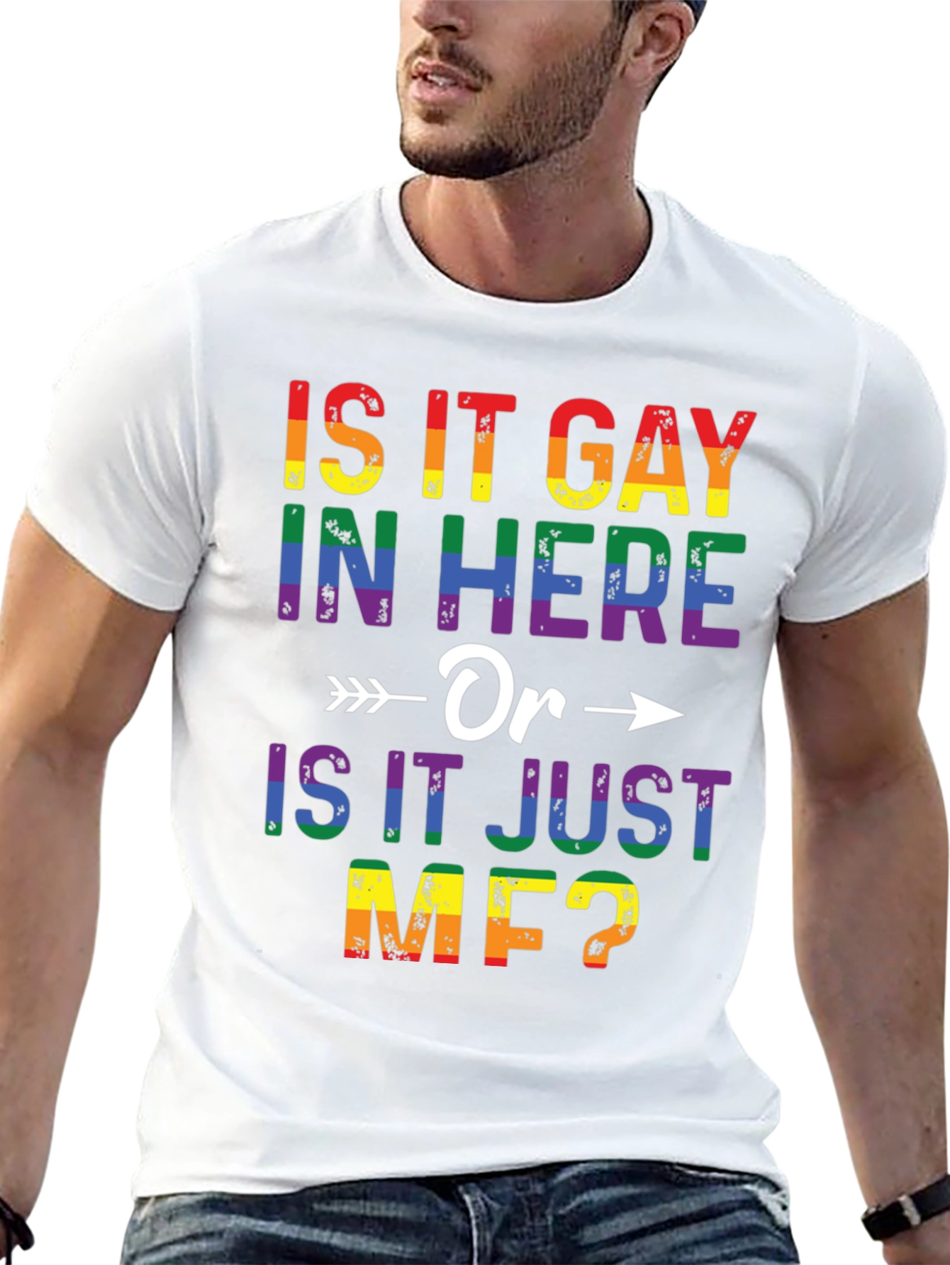 Rainbow Pride T-Shirt - Is It Gay In Here?