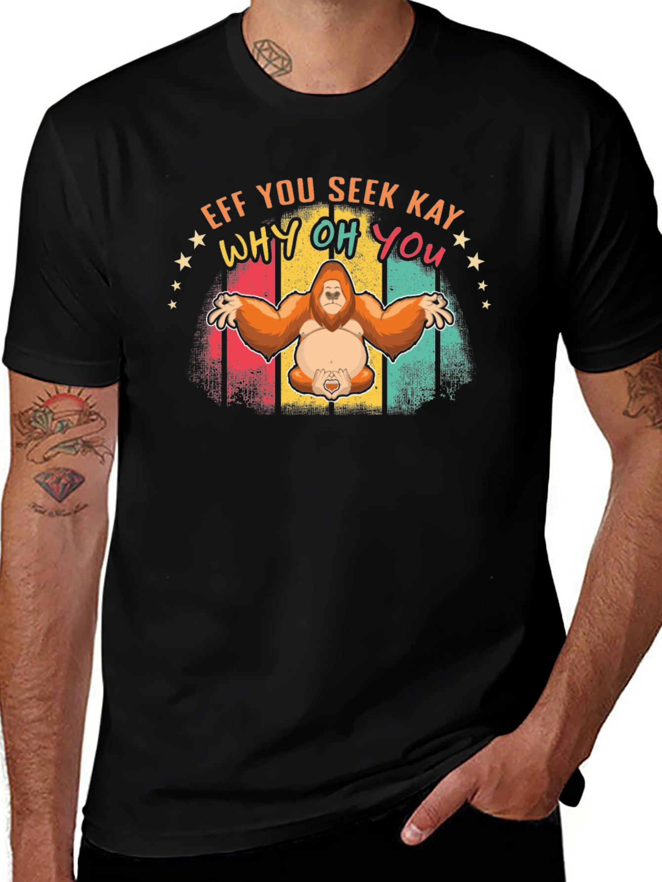 EKY Why Oh You Gorilla Graphic Tee