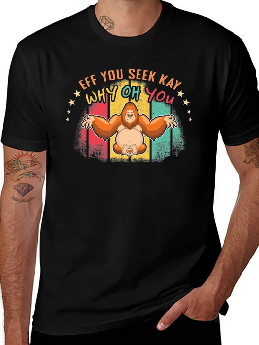 EKY Why Oh You Gorilla Graphic Tee