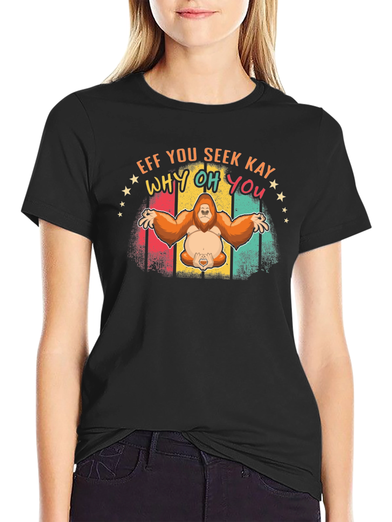 EKY Why Oh You Gorilla Graphic Tee
