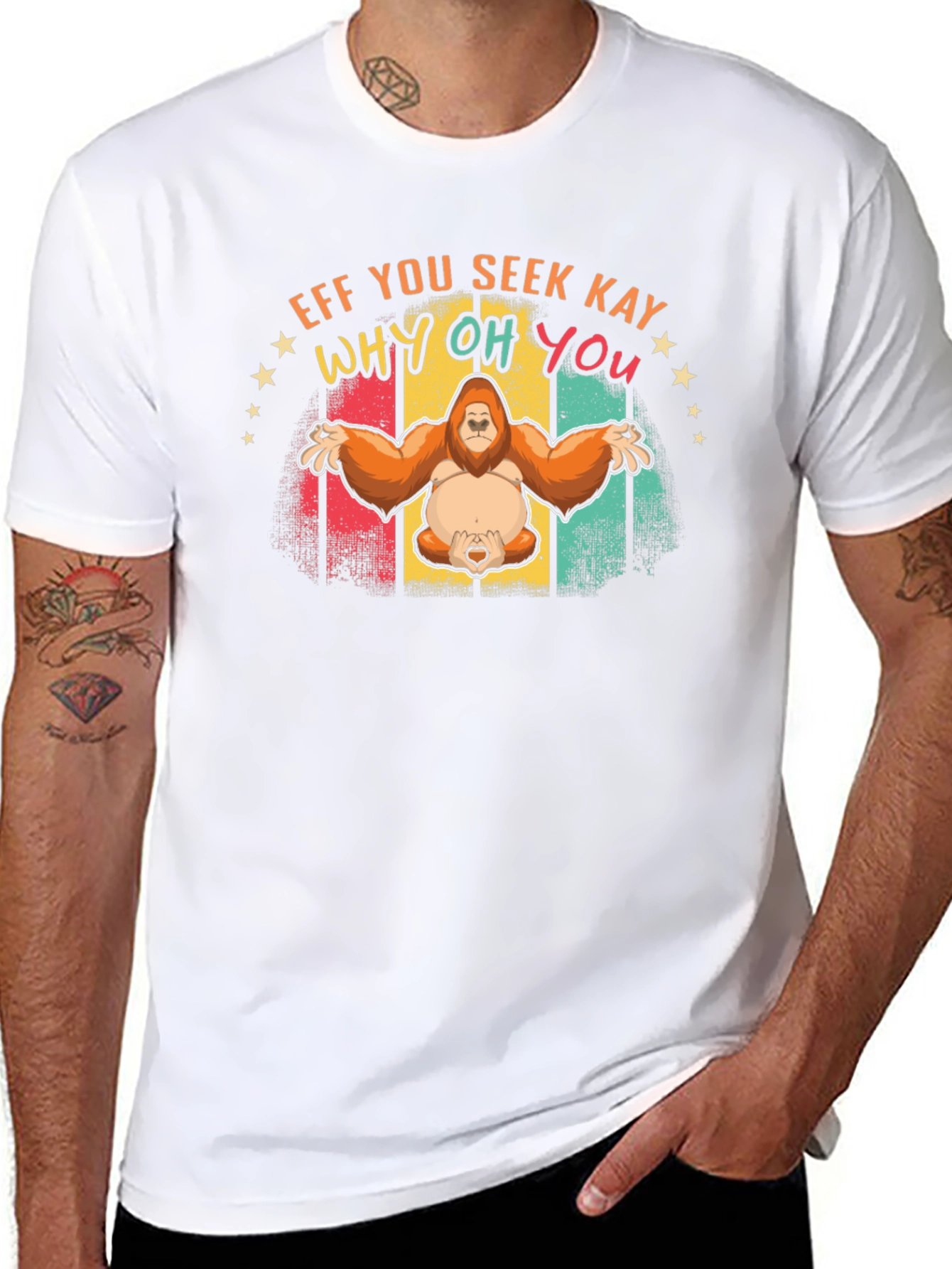 EKY Why Oh You Gorilla Graphic Tee
